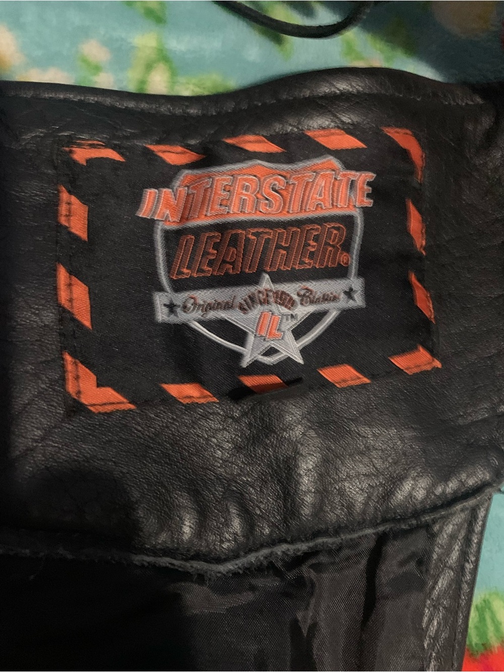 Interstate Leather Riding Motorcycle Rodeo Chaps Black Size Large - Picture 10 of 11
